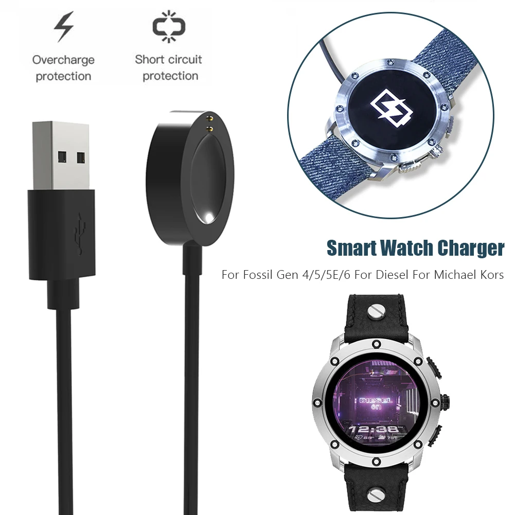 Fossil Watches Smartwatch Gen 4 - Dock di ricarica rapida magnetica USB