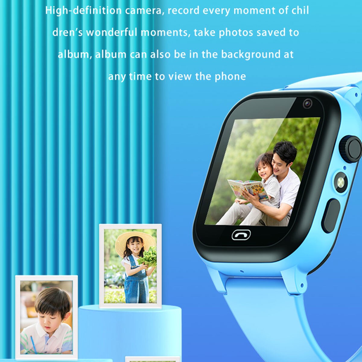 Smartwatch Watches For Boys - Orologio intelligente per bambini Chiamata SOS
