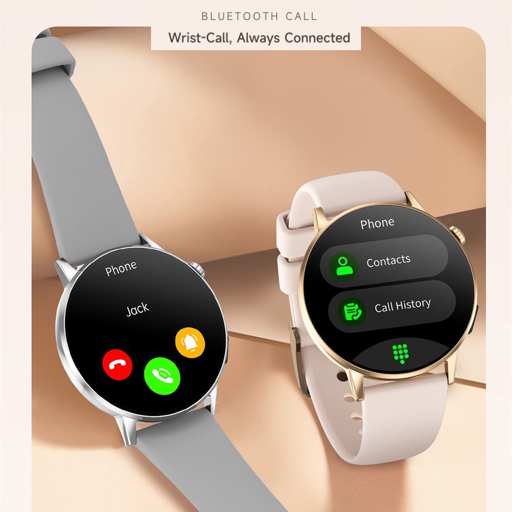 Smartwatch Luxury Watches For Women - Smartwatch Impermeabile con Torcia, Lussuoso Orologio