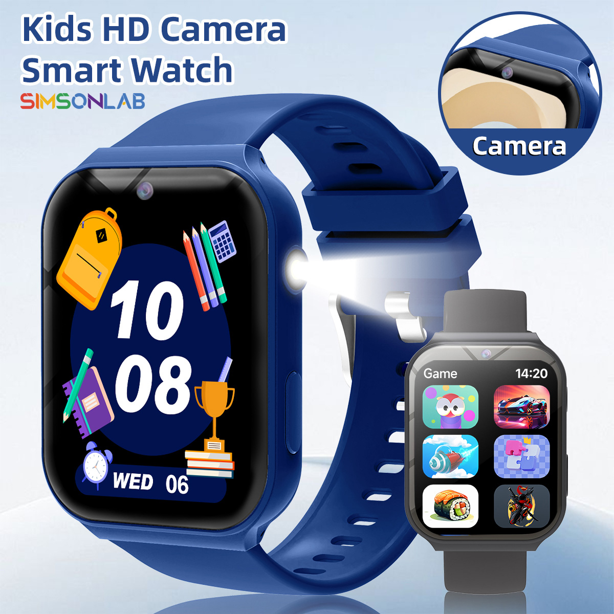 Smartwatch Watches For Kid Girl - Smartwatch 2026 per Bambini con Telecamera