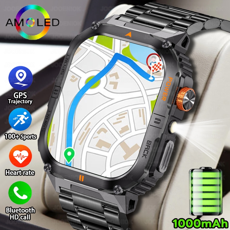 Smartwatch New Watches 2025 - Nuovo Smartwatch Militare da Esterno 1000mAh