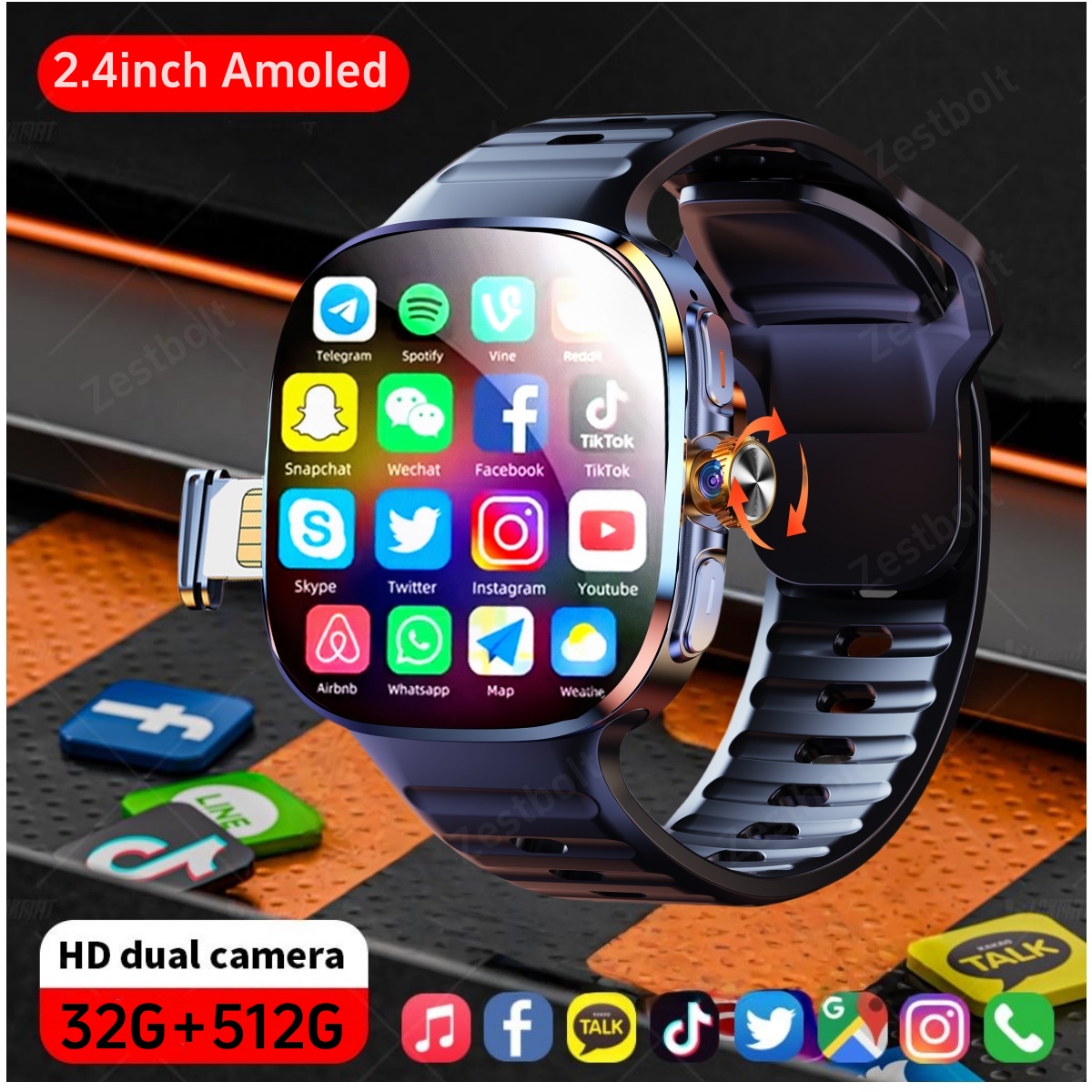 Smartwatch New Watches 2025 - M99 Smartwatch Schermo Amoled più grande
