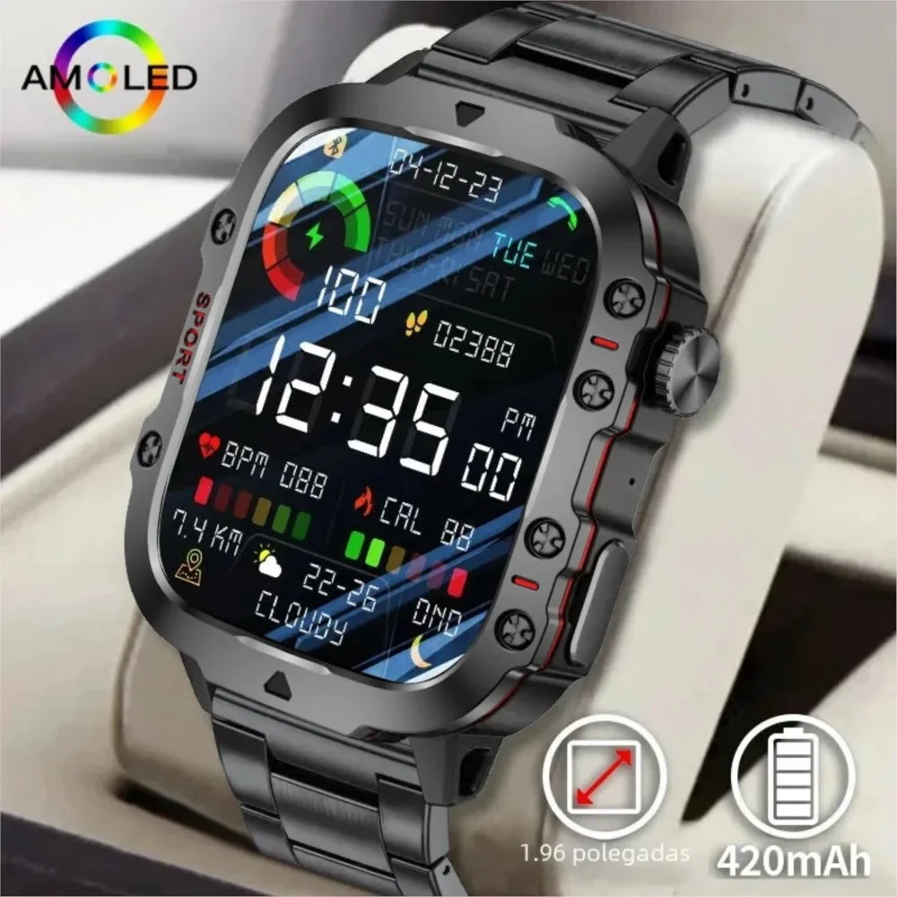 Smartwatch Luxury Watches For Women - Smartwatch Militare Originale per Uomo, Chiamate