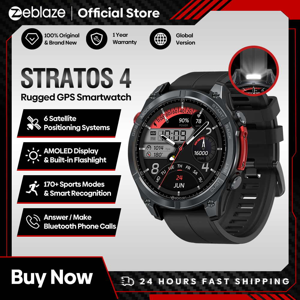 Smartwatch New Watches 2025 - NUOVO Zeblaze Stratos 4 GPS Smart