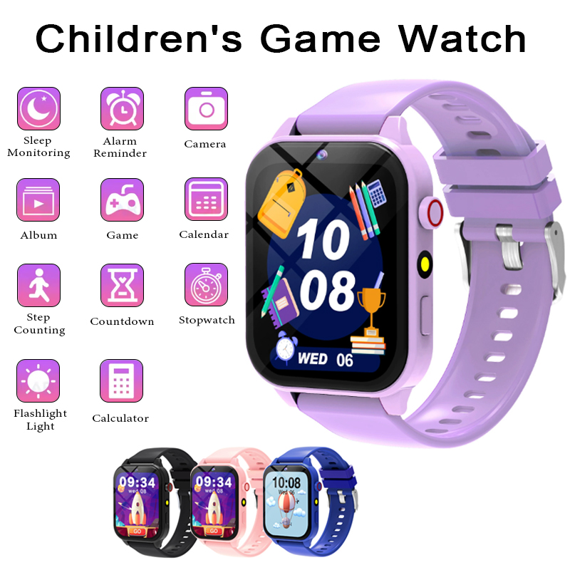 Smartwatch Watches For Kid Boy With Alarm - Smartwatch Giochi per bambini Orologio Schermo