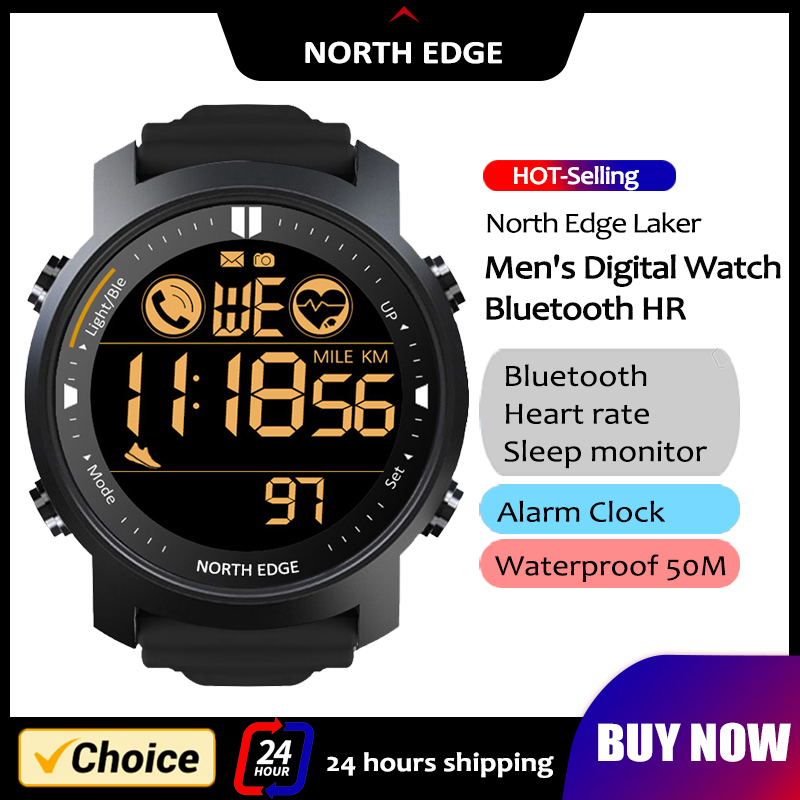 Watch Iwo - NORTH EDGE Orologio intelligente da uomo