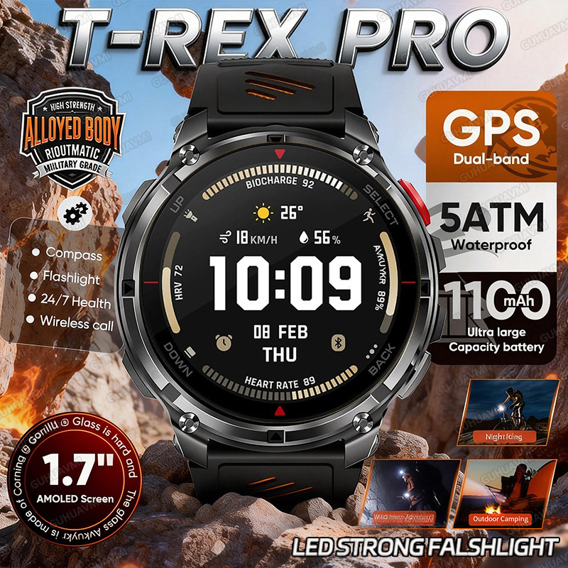 Smartwatch New Watches 2025 - Nuovo Smartwatch T-Rex3 Pro 2026 con
