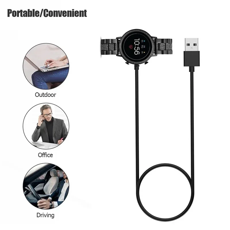 Fossil Watches Smartwatch Gen 4 - Dock di ricarica magnetico USB da