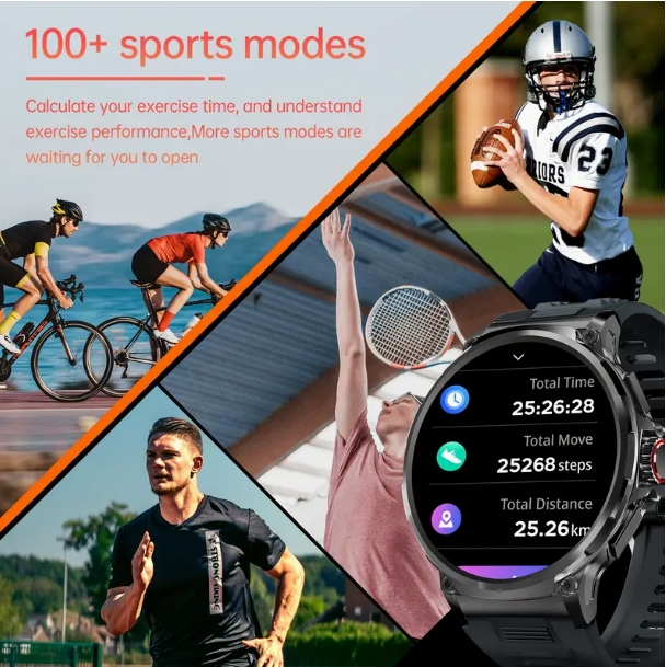 2025 Nuovo 710 mAh BT Chiamata - Smartwatch New Watches 2025 recensione e prezzo