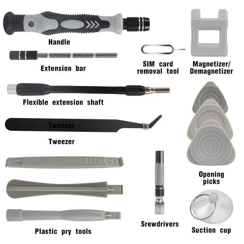 Set di cacciaviti magnetici po - Watch Tool Repair Kit recensione e prezzo