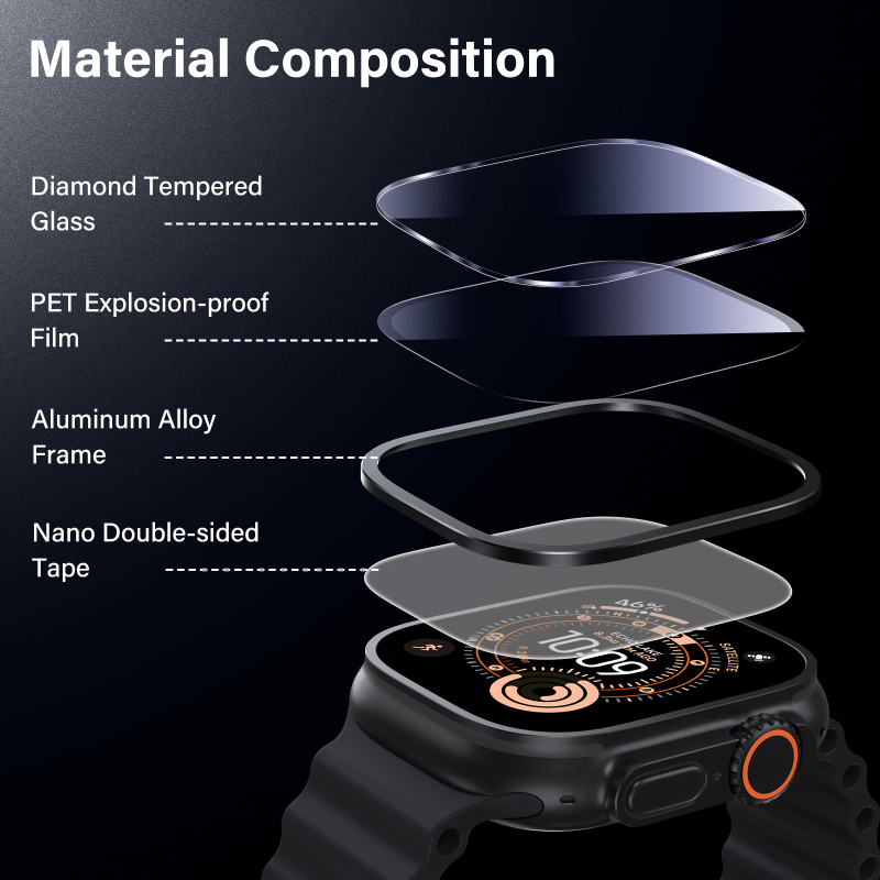 Custodia in lega di alluminio  - Smartwatch Watches Gift For Women recensione e prezzo