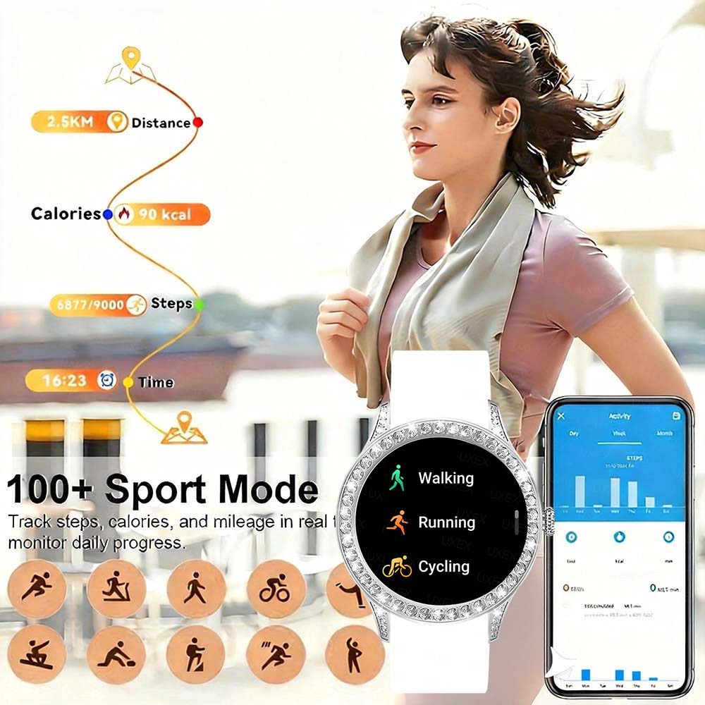 1. Orologi intelligenti da don - Smartwatch Watches Gift For Women recensione e prezzo