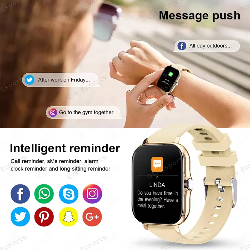 Smartwatch Android IOS per Tel - Smartwatch New Watches For Women recensione e prezzo