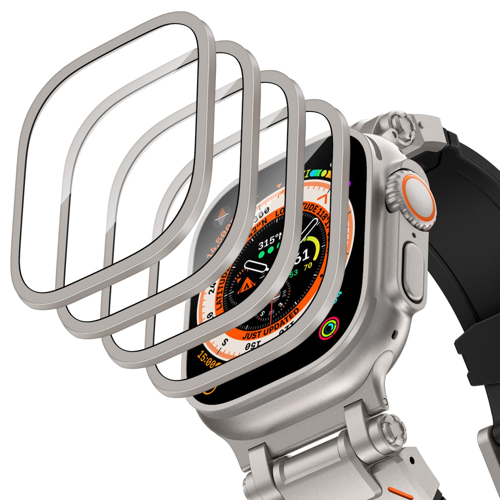 Aluminium Alloy Case+Tempered  - Smartwatch Watches Gift For Women recensione e prezzo